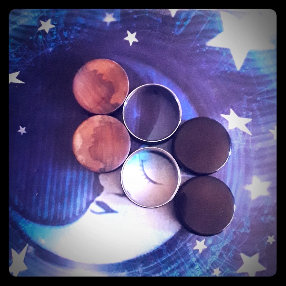 Solid Obsidian 37mm Gauge Plugs - image 1